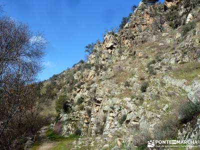 Cañón Río Aulencia-Embalse Valmenor; visitar lagunas de ruidera club escalada ropa termica deport